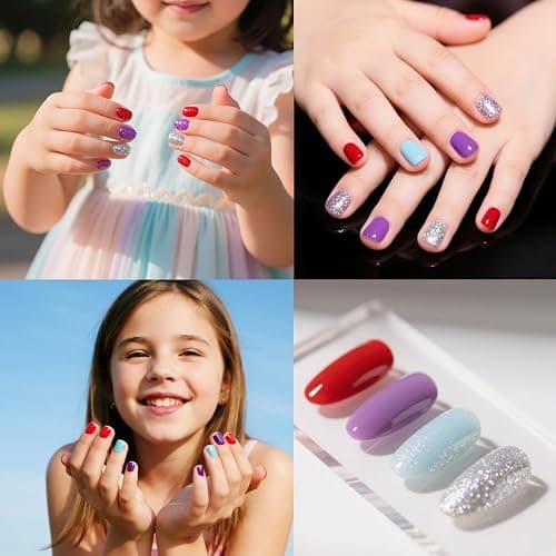 Hello Kitty Cosmetic Set for Girls Kids Includes Nail Lip Eye Cheek Makeup, Safe Non-Toxic Beauty Playset by Townley Girl thumbnail 7
