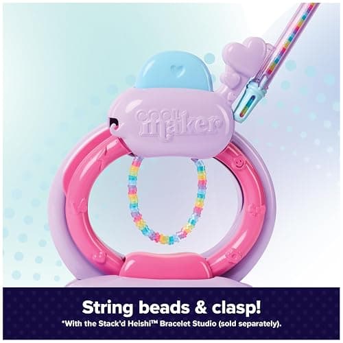 Cool Maker, Stack’d Heishi Expansion Pack Bead Kit, Bracelet Making Kit with Over 1300 Beads for Bracelets, Makes 15, Gifts & Stocking Stuffers for Girls Ages 7 and up thumbnail 6
