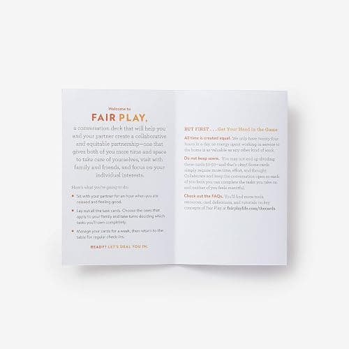The Fair Play Deck: A Couple's Conversation Deck for Prioritizing What's Important thumbnail 3