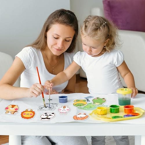HONSIO 20 Pieces Shrinky Dink Sheets Shrink Plastic Paper for Kids Adults DIY Crafts Keychain Making, 7.9 X 5.7 Inch thumbnail 6