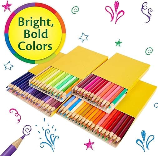 Crayola Colored Pencils Set (120ct), Coloring Book Pencils, Kids Art Supplies, Bulk Colored Pencils, Presharpened, Gifts for Kids, Ages 3+ - 1 Count (Pack of 1) - Pencils thumbnail 3