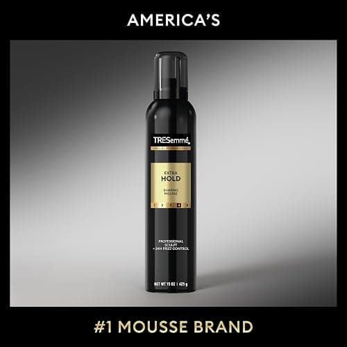 TRESemmé Extra Hold Volumizing Mousse For 24H Touchable Hold & Volume with Pro Lock Tech 15 oz thumbnail 4