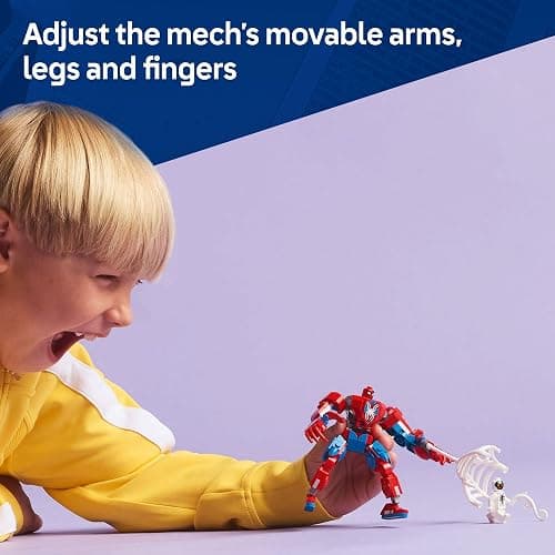 LEGO Marvel Spider-Man Mech vs. Anti-Venom Building Toy Set - Spider-Man Toy for Kids, Boys and Girls, Ages 6+ - Buildable Action Figure - Superhero Gift for Birthday - 76308 thumbnail 5