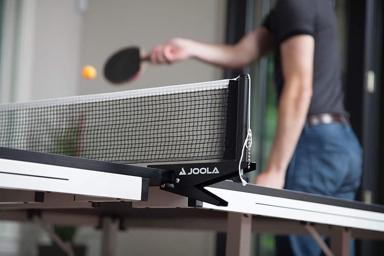 JOOLA Rally TL Professional MDF Indoor Ping Pong Table w/Quick Clamp Table Tennis Net & Post Set - 10 Minute Easy Assembly - Corner Ball Holders - Tournament Quality - Includes Playback Mode thumbnail 10