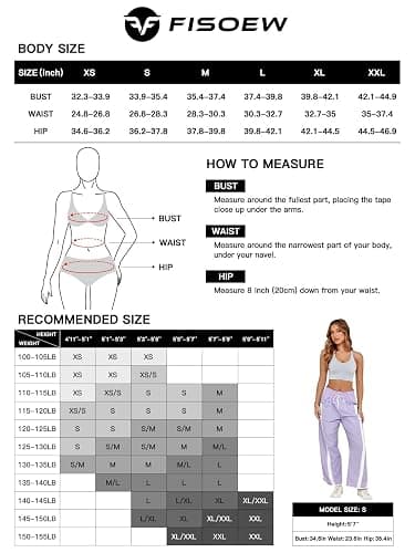 Fisoew Women's Baggy Wide Leg Pants Casual Drawstring Elastic Waisted Contrast Color Workout Y2K Track Pants thumbnail 6