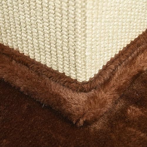 Amazon Basics Cat Scratcher - Indoor Classic Single Cat & Kittens Scratching Post with Sisal Rope, Jute Fiber, Large (35.4"H) - Brown thumbnail 3