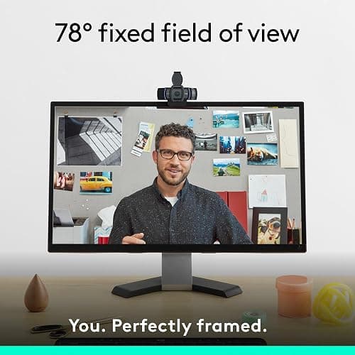 Logitech C920e HD 1080p Mic Disabled Webcam Certified Zoom and Microsoft | Certified for Zoom and Microsoft Teams, TAA Compliant thumbnail 3