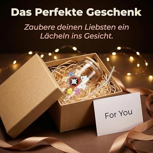 XIAZHDZ Korea Pop Merch 500 ml Glasbecher – Korea Pop Merch Fan Cup für STAYs | Glas mit Bambusdeckel & Glashalm Trinkbecher für Kaffee, Eistee & Bubble Tea thumbnail 7