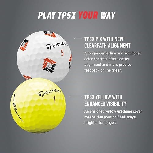 TaylorMade Golf TP5 Golf Balls thumbnail 7