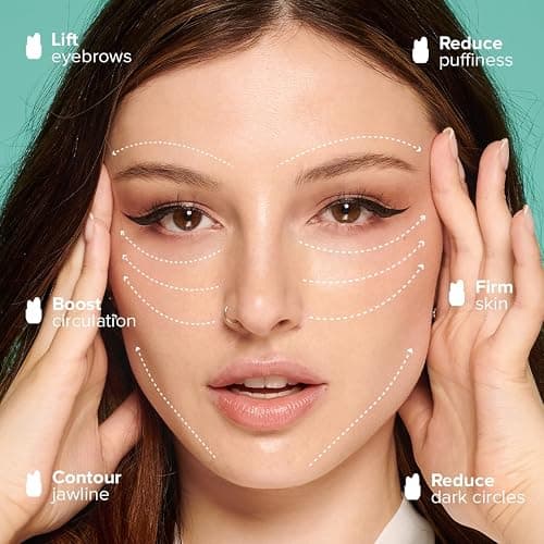 Contour Gua Cube - Gua Sha Face Massage Tool - Ice Roller for Sculpting, De-Puffing & Lymphatic Drainage - Face Ice Roller & Massager - Compact Skin Care Tools for Daily Skincare & Travel - Jade thumbnail 3
