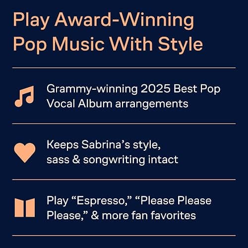 Sabrina Carpenter - Short N' Sweet | Piano/Vocal/Guitar Songbook for Pop Fans and Musicians | Official Sheet Music Collection with 12 Songs from Chart-Topping Album | Contemporary Pop Music Book thumbnail 4