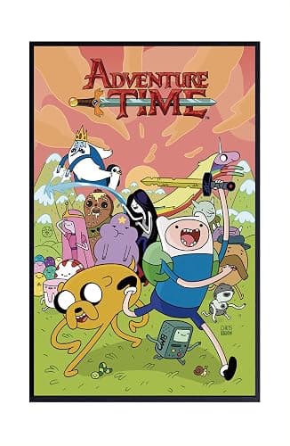 XIHOO Christ-EZ Anime Cartoons Adventure Time Wall Art Print Poster Home Decor Premium - Matte poster Frameless Gift 11 x 17 inch(28cm x 43cm) - Image 1