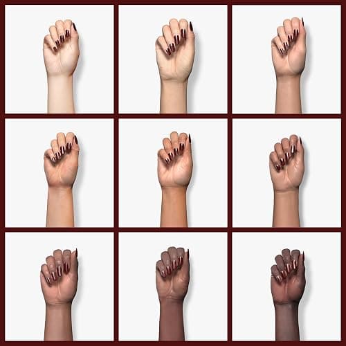 Double Rhythm 15ML Gel Nail Polish Pure Sheer Same Color Same Bottle Soak Off Gel Polish Art Manicure Salon DIY at Home for Women (Burgundy-A1129) thumbnail 4