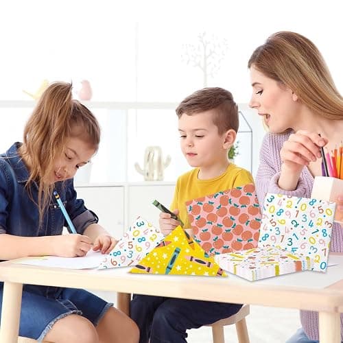40Pcs Back to School Napkins-School Theme Ruler Apple Alphabet Paper Napkins First and Last Day of School Preschool Kindergarten Graduation Decoration thumbnail 5
