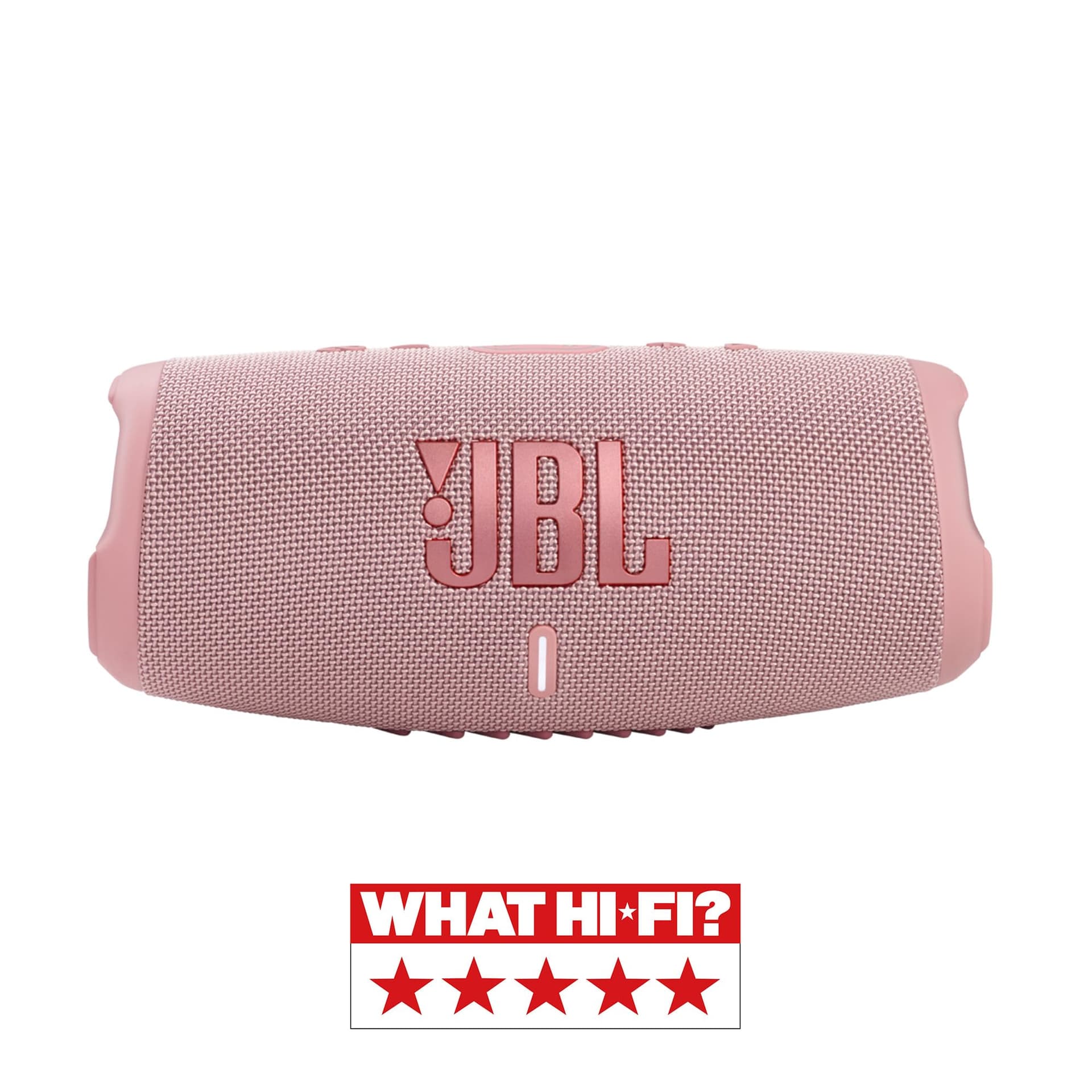 JBL Charge 5 - Portable Bluetooth Speaker with Deep Bass, IP67 Waterproof and Dustproof, 20 Hours of Playtime, in Pink thumbnail 2