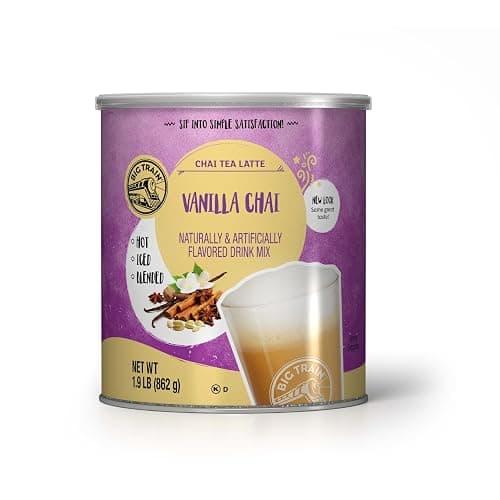 Big Train Vanilla Chai Tea Latte Beverage Mix, 1.9 Pound (Pack of 1) - Image 1