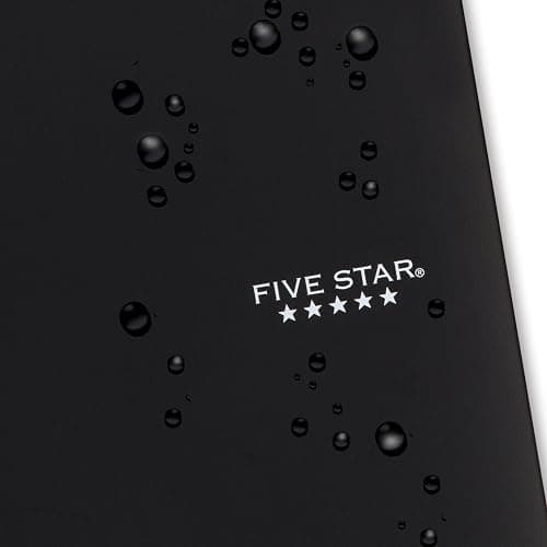 Five Star Spiral Notebook Plus Study App, 1 Subject, College Ruled Paper, 100 Sheets, 8-1/2" x 11", School, Black (72057) thumbnail 7