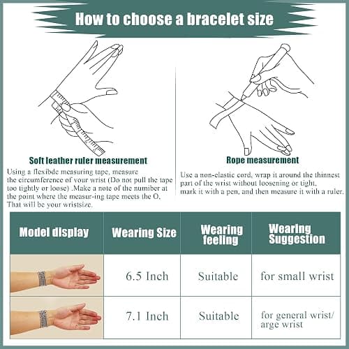 Badu Silver Beaded Bracelets for Women no tarnish Silver plated Stackable Bead Ball Bracelet Stretchable Elastic Hypoallergenic Trendy thumbnail 3