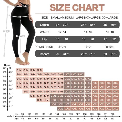 Bluemaple High Waisted Leggings for Women - Tummy Control Pants Non See Through Workout Soft Yoga Pants for Running Plus Size thumbnail 6