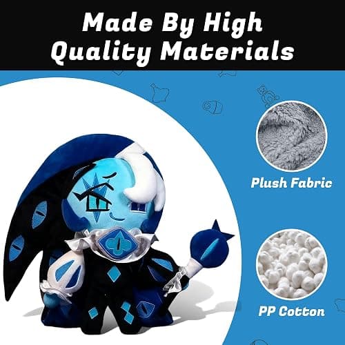 Adenzai Soft Shadow Milk Cookie Plush Toy – 9.5 Inch Cute Stuffed Doll for Kids and Adults, Collectible Shadow Character Plushie, Huggable Soft Toy for Gifts and Decoration Plush thumbnail 5