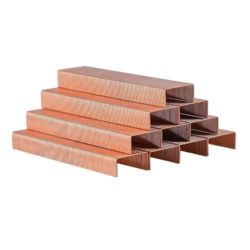 KIDMEN Rosegold Desk Accessory Kit,Set of Stapler, Staple Remover,1000pcs Staples,Tape Dispenser,Big Diamond Ballpoint Pen and 10pcs Binder Clips thumbnail 6
