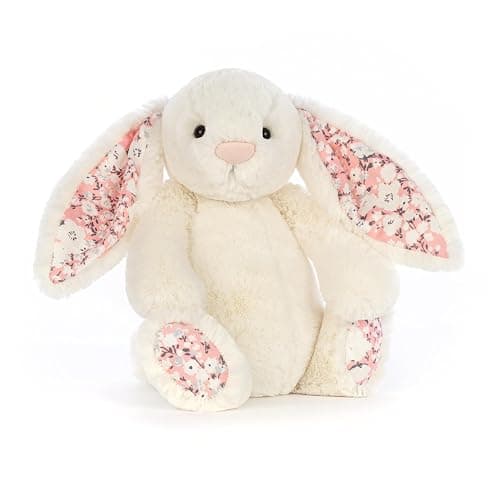 Jellycat Blossom Cherry Bunny Stuffed Animal, Medium 12 inches - Rabbit and Bunny Plush Toy - Classic Children's Gift - Image 1