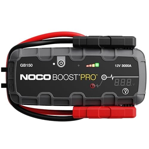 NOCO Boost GB150: 3000A UltraSafe Jump Starter – 12V Lithium Battery Booster Pack, Portable Jump Box, Power Bank & Jumper Cables - for 9.0L Gas and 7.0L Diesel Engines - Image 1