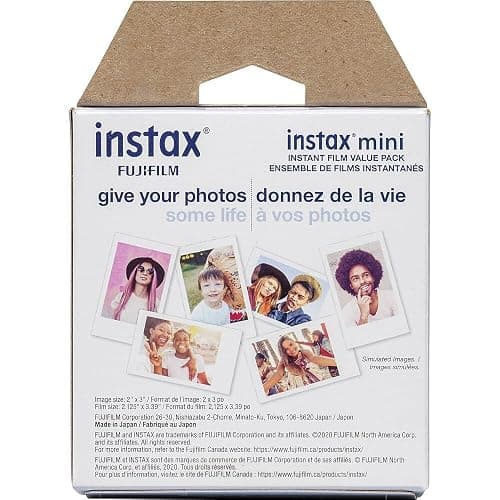 Fujifilm Instax Mini Film, White Multi-Pack (50 Exposures) thumbnail 5