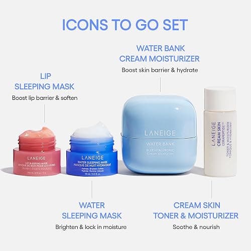 LANEIGE Water Bank Blue Hyaluronic Cream Moisturizer: Hydrating Korean Face Cream with Squalane & Ceramide for Skin Barrier Support, Dermatologist-Tested thumbnail 2