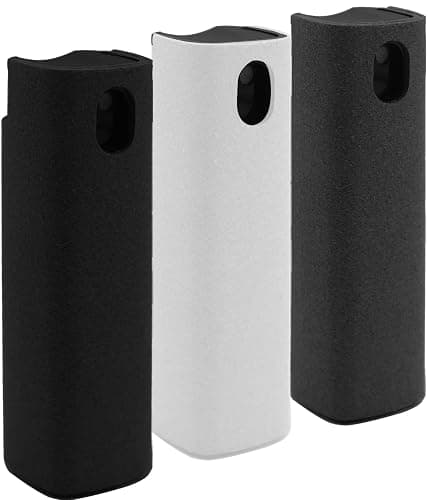 Car Screen Cleaner Spray and Wipe for Women, Cell Phone Touchscreen Cleaning Wiper Kit Accessories for MacBook Display iPad iPhone Mac Laptop Computer Monitor TV Screens, Black Grey White - Image 1