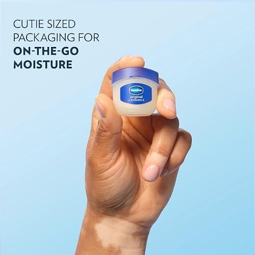 Vaseline Lip Therapy Variety 3-Pack – Original, Rosy Lips, Cocoa Butter Lip Balm Moisturizers in Mini Jars, 0.25 Oz Ea thumbnail 4