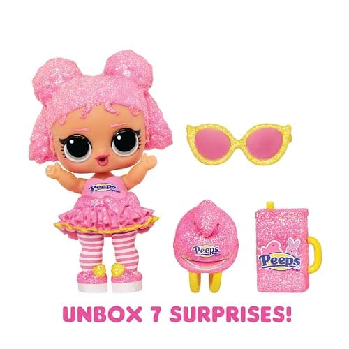 LOL Surprise Loves Mini Sweets - Peeps Fluff Chick with Collectible Doll, 7 Surprises, Spring Easter Theme, Peeps Limited Edition Small Doll - Great Toy Gift for Girls Age 4+ thumbnail 4
