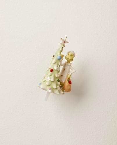Lenox 894956 Profile Grinch Popper, Ivory, Christmas Dinnerware Accessories thumbnail 2