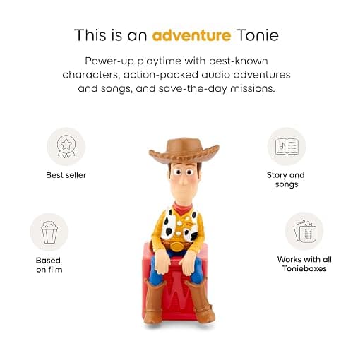 Tonies Woody Audio Toy Figurine from Disney and Pixar's Toy Story thumbnail 4