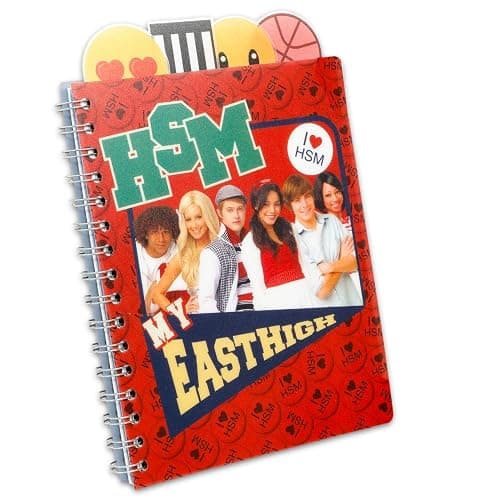 Disney High School Musical Journal Set - Bundle with Zac Efron Notebook with Tab Dividers Plus Stickers, More for Kids, Teens, and Adults | High School Musical Journal Notebook thumbnail 2
