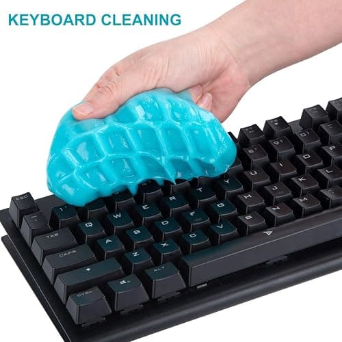 Cleaning Gel for Car Detailing Putty Car Vent Cleaner Goo Cleaning Putty Gel Auto Detailing Tools Car Interior Cleaner Dust Cleaning Mud for Cars Dust Cleaner Slime Keyboard Cleaner Gel (1Pack) thumbnail 4
