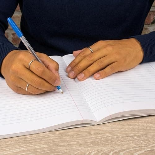 School Supply Boxes | Yellow, Wide-Ruled Composition Notebooks | 4 Pack | 100 Sheets, 200 Pages Per Pack thumbnail 2