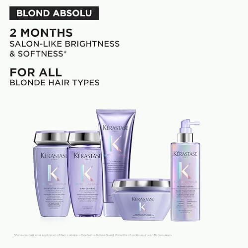 Kérastase Blond Absolu, Repairing, Nourishing Conditioner, For Lightened and Highlighted Hair, With Hyaluronic Acid & Edelweiss Flower, Cicaflash, 250ml thumbnail 9