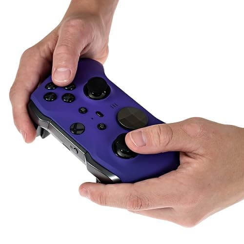 Xbox Elite Series 2 Custom Soft Touch Controller - Soft Touch Feel, Added Grip, Vibrant Purple Color - Compatible with Xbox One, Series X|S thumbnail 4