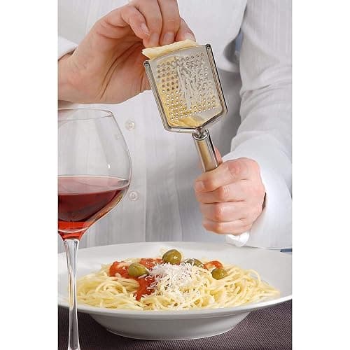 WMF Profi Plus Käsereibe Edelstahl 25 cm, feine Reibefläche, Parmesanreibe, Zitronenreibe, Cromargan Edelstahl, spülmaschinengeeignet thumbnail 9