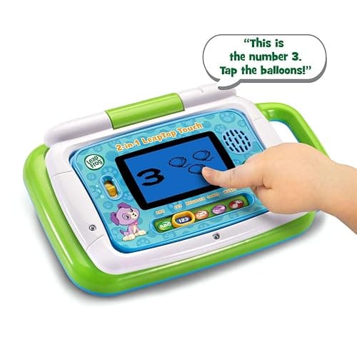 LeapFrog 2-in-1 LeapTop Touch, Green thumbnail 5