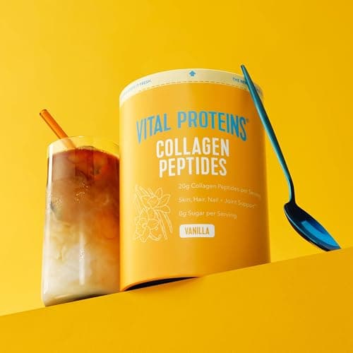 Vital Proteins Collagen Peptides Powder Vanilla - Supports Hair, Skin, Nails, Bones, Joints, Powder for Women thumbnail 2