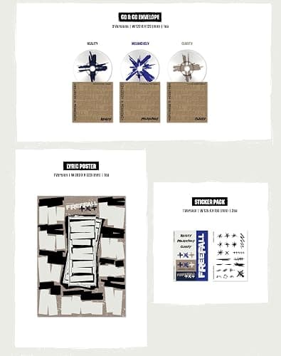 TXT - The Name Chapter: FREEFALL 3th Album (REALITY ver.) + [Preorder] + [Extra Photocards Set] thumbnail 4