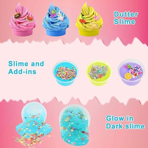 CityActs Slime Accessories Kit for Kids – Slime Mix-Ins Craft Supplies (Charms, Glitter, Foam Balls, Sequins) – DIY Craft Supplies, No Glue Included thumbnail 8
