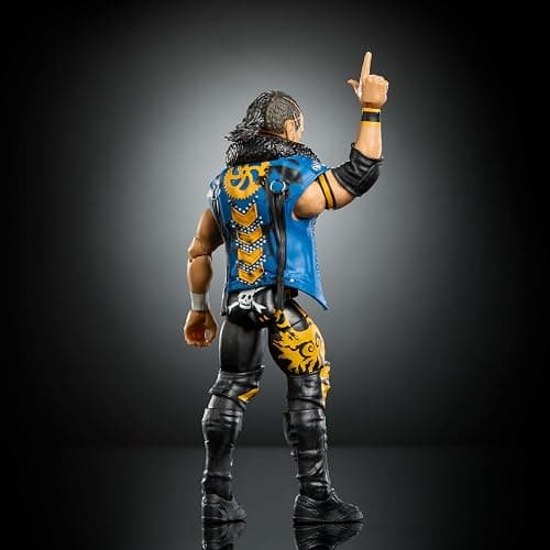 Mattel WWE Elite Action Figure & Accessories, Series #124 Set, 6-inch Collectible Akex Shelley with 25 Articulation Points & Swappable Hands thumbnail 5