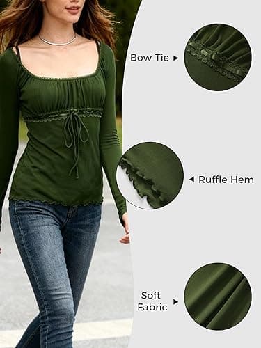 Green long sleeve thumbnail 5