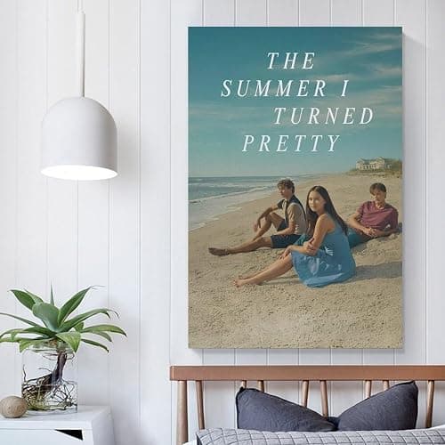 Teleplay The Summer I Turned Pretty Canvas Poster Canvas Wall Art Poster For Room Aesthetic And Decor Poster For Bedroom Living Room Bathroom Kitchen Office Decor 08x12inch(20x30cm) Unframe-style thumbnail 5