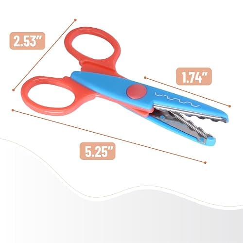 Mr. Pen- Craft Scissors Decorative Edge, 6 Pack, Zig Zag Scissors for Crafting thumbnail 3