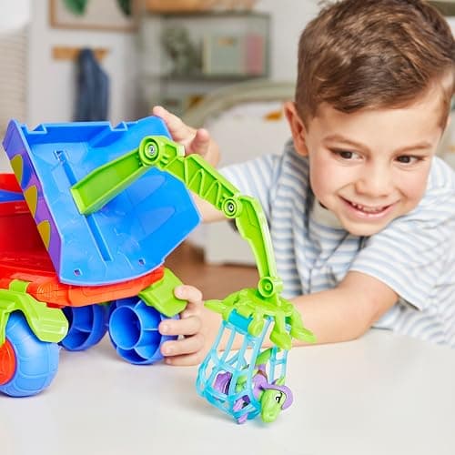 Spidey and his Amazing Friends Marvel Dino-Webs Crawler Toy Car Playset, Spider-Man & Goblin Raptor 4-Inch Action Figures, Kids Ages 3 & Up thumbnail 8