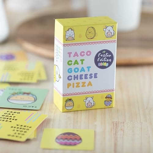 Taco Cat Goat Cheese Pizza - Easter Edition! Fun Seasonal Version of Our hit Game! Ages 8+, 10-15 Minutes to Play, 2-8 Players thumbnail 2